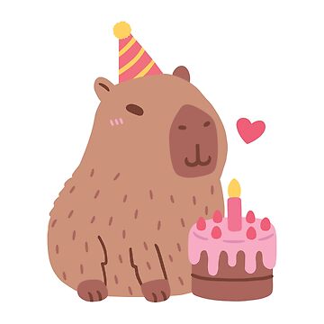 Lindocapibaraypasteldecumpleaños|Póster