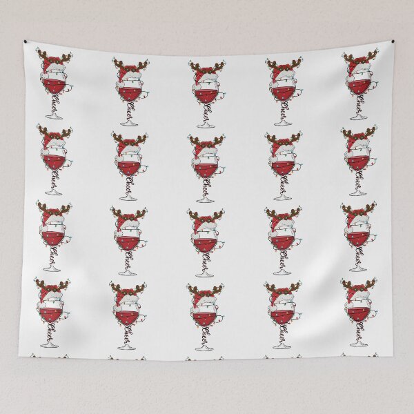 Item preview, Happy Holidays Santa Claus Wine designed and sold by teamph.