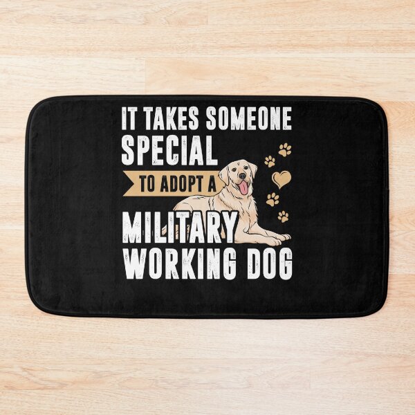 Item preview, Labrador Retriever Military Working Dog Adoption designed and sold by Gold Wings Tees.