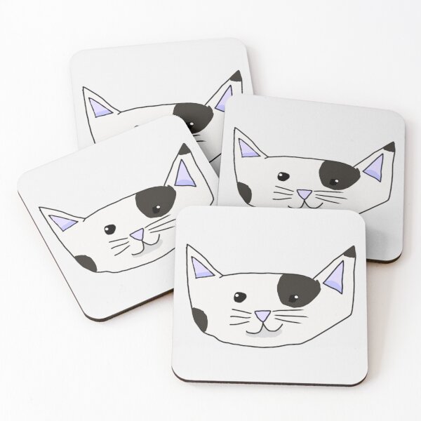 Item preview, Black Spotted Cat designed and sold by Usagicollection.
