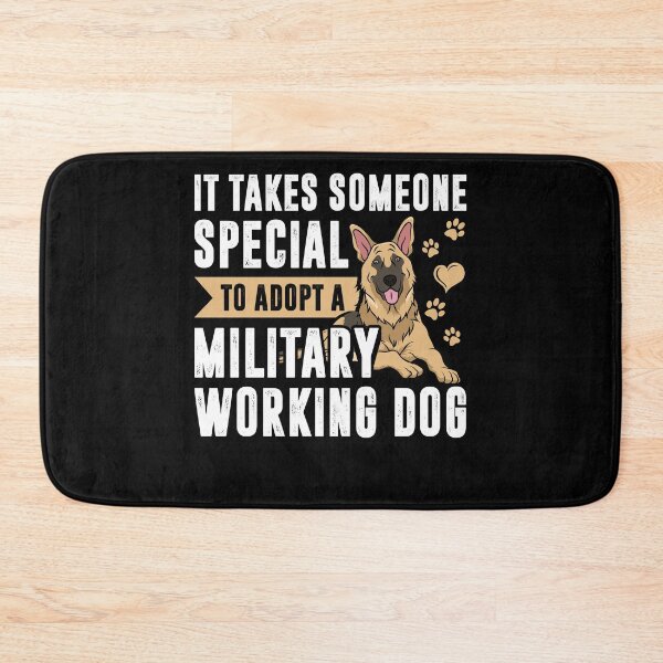 Item preview, German Shepherd Military Working Dog Adoption designed and sold by Gold Wings Tees.