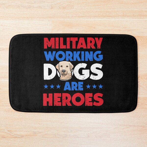Item preview, Labrador Retriever Military Working Dog Heroes designed and sold by Gold Wings Tees.