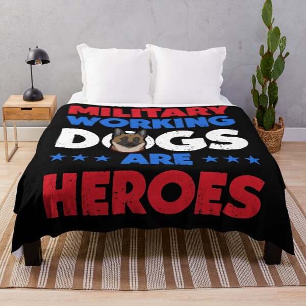 Item preview, Belgian Malinois Military Working Dog Heroes designed and sold by Gold Wings Tees.