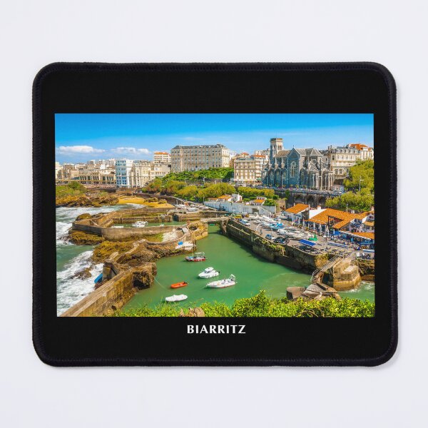 Item preview, Church and port of Biarritz designed and sold by Gaël FONTAINE.