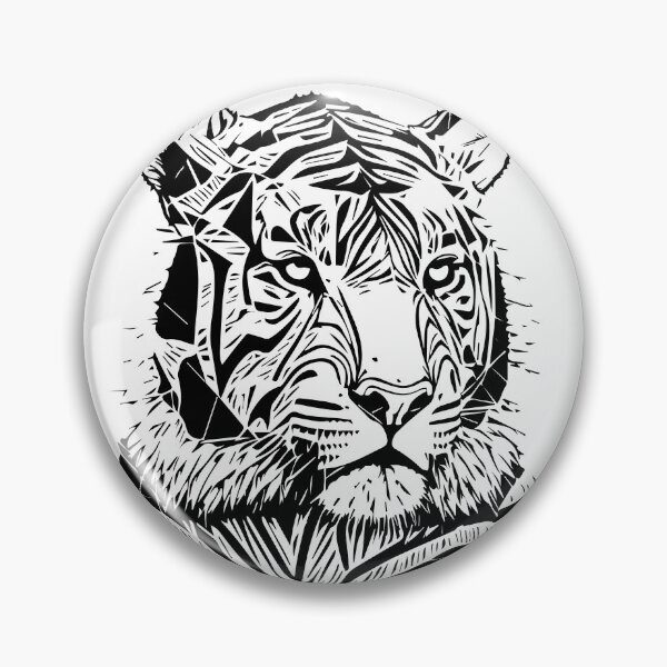 Item preview, tiger illustration designed and sold by DD215.