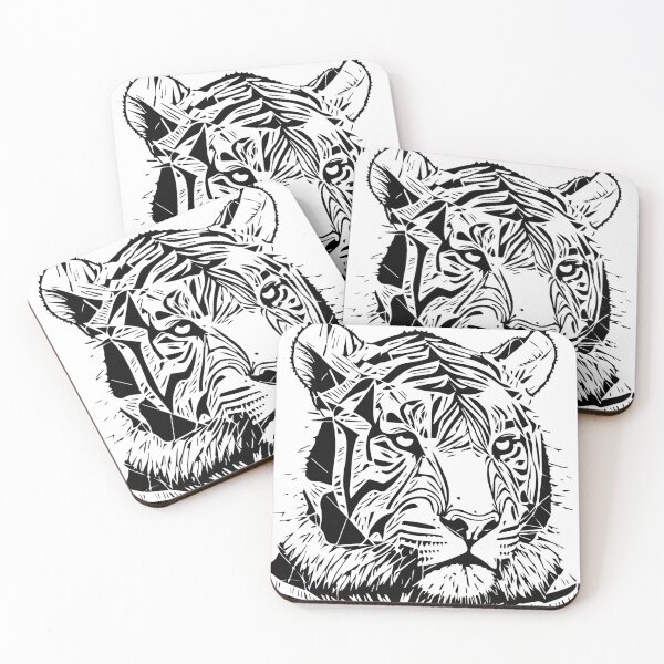 Item preview, tiger illustration designed and sold by DD215.