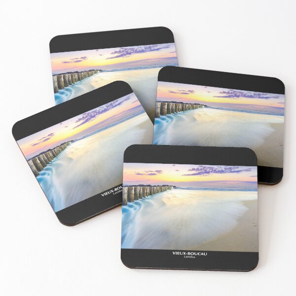 Item preview, Sunset on the beach of Vieux-Boucau designed and sold by Gaël FONTAINE.