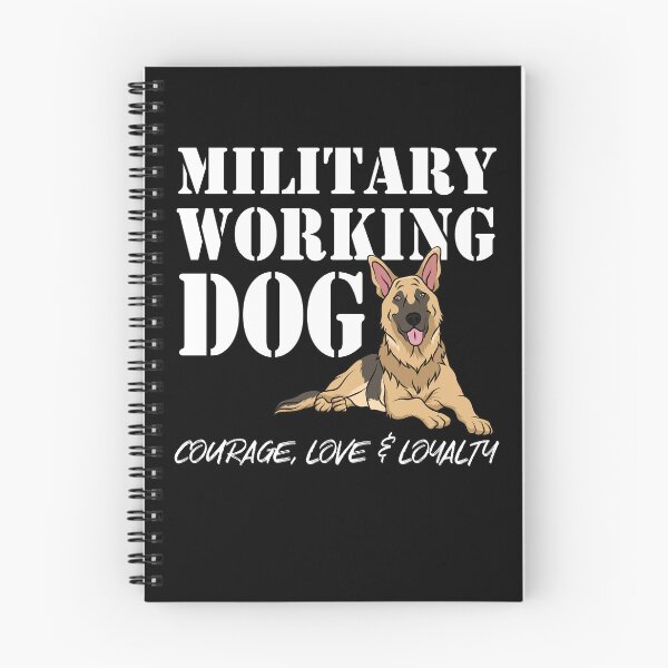 Item preview, German Shepherd Military Working Dog Courageous Hero designed and sold by Gold Wings Tees.