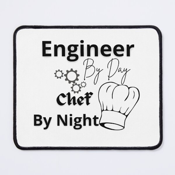 Item preview, Engineer By Day Chef By Night designed and sold by ffstyles.