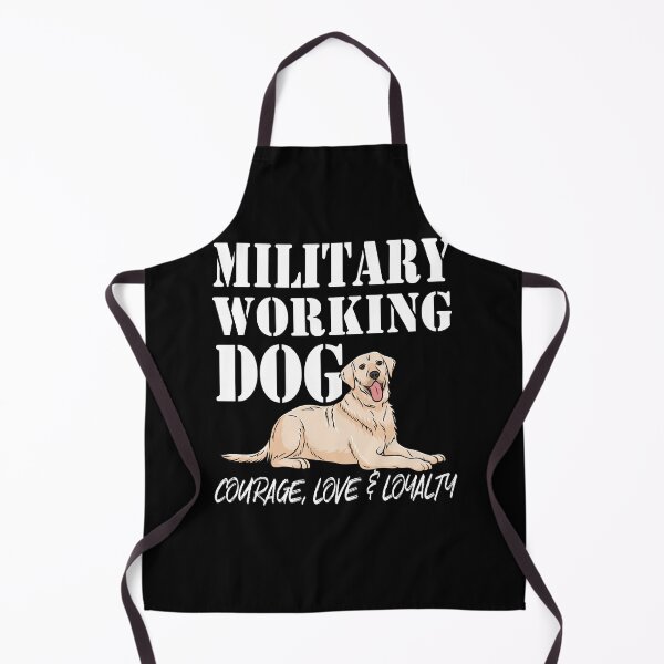 Item preview, Labrador Retriever Military Working Dog Courageous Hero designed and sold by Gold Wings Tees.