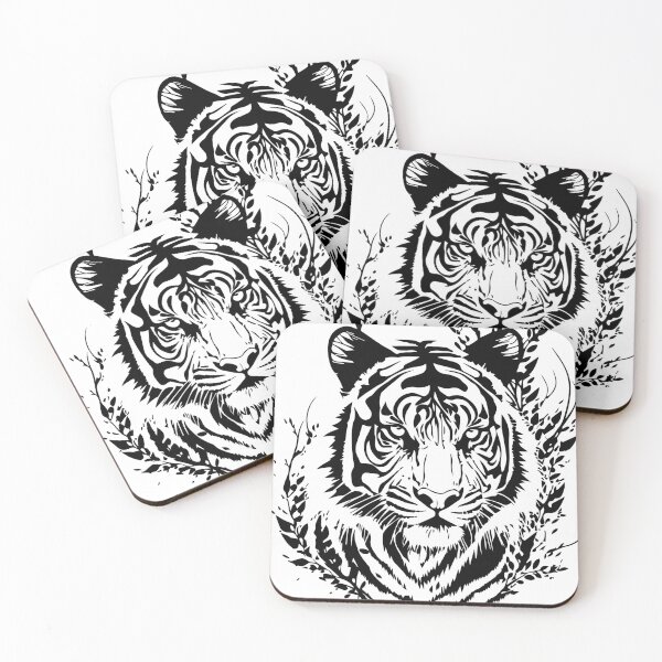 Item preview, tiger illustration designed and sold by DD215.
