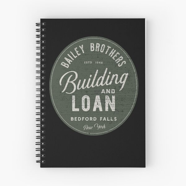 Item preview, Copy of Bailey Brothers building and loan association shield, George Bailey executive officer, Christmas Design designed and sold by SleeplessLady.
