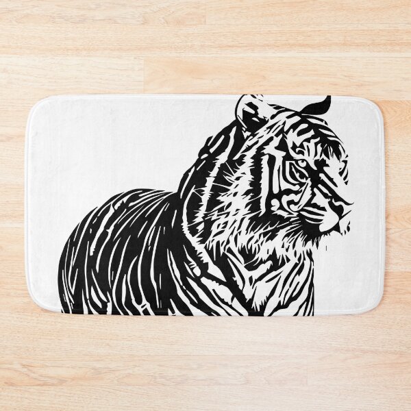 Item preview, tiger illustration designed and sold by DD215.