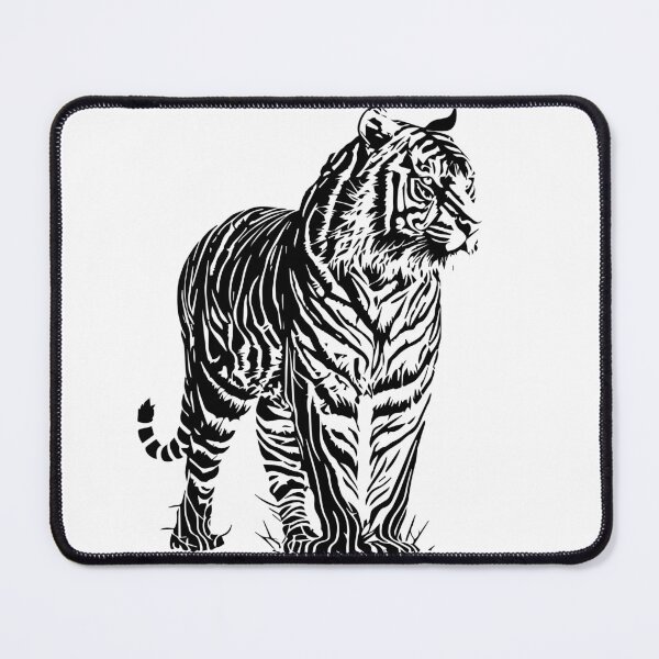 Item preview, tiger illustration designed and sold by DD215.
