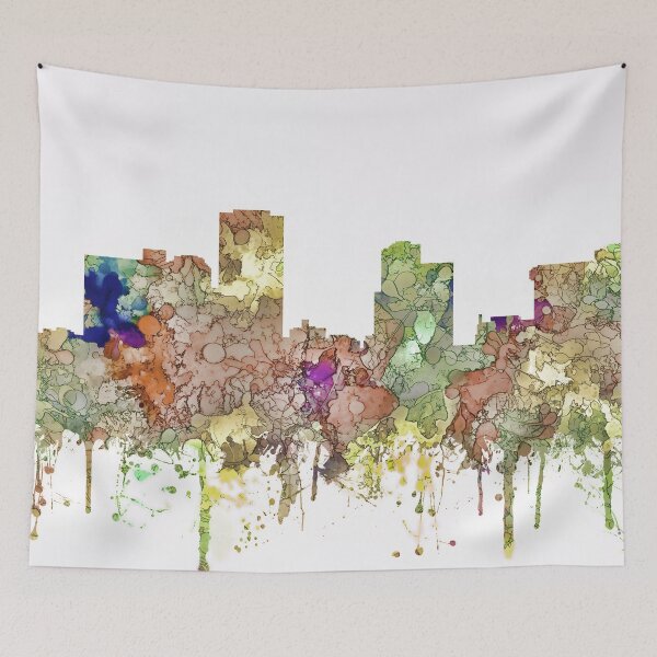 Item preview, Little Rock, Arkansas Skyline - Faded Glory designed and sold by Marlene Watson-Hall.