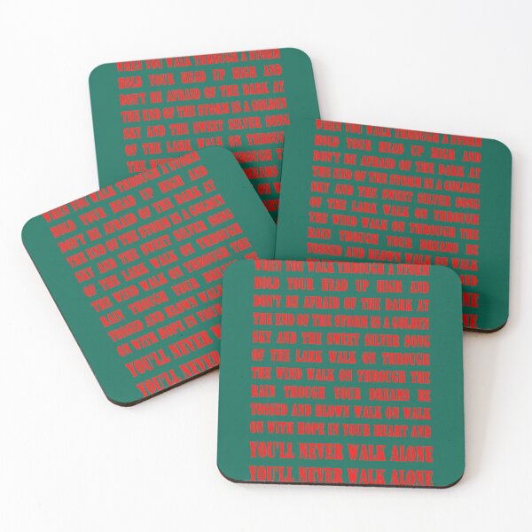 Item preview, You_ll Never Walk Alone - RED    designed and sold by AriellaAppCo.