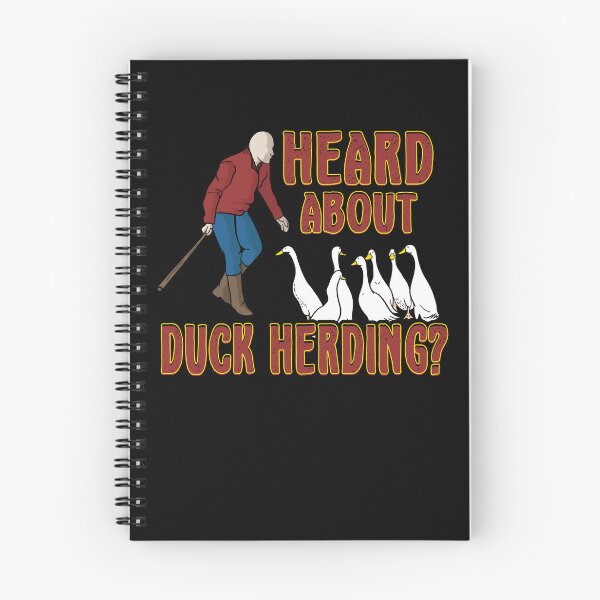 Item preview, Funny Duck Herding Question designed and sold by Gold Wings Tees.