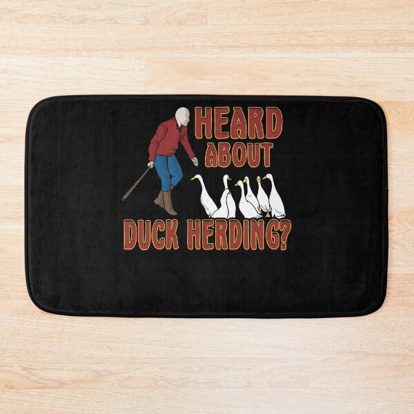 Item preview, Funny Duck Herding Question designed and sold by Gold Wings Tees.