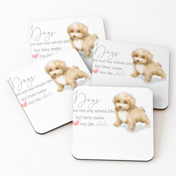 Item preview, Dogs are not my whole life, but they make my life whole designed and sold by HabibiBears.