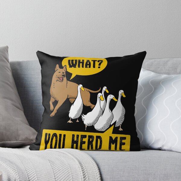 Item preview, Funny Duck Herding Conversation with Dog designed and sold by Gold Wings Tees.