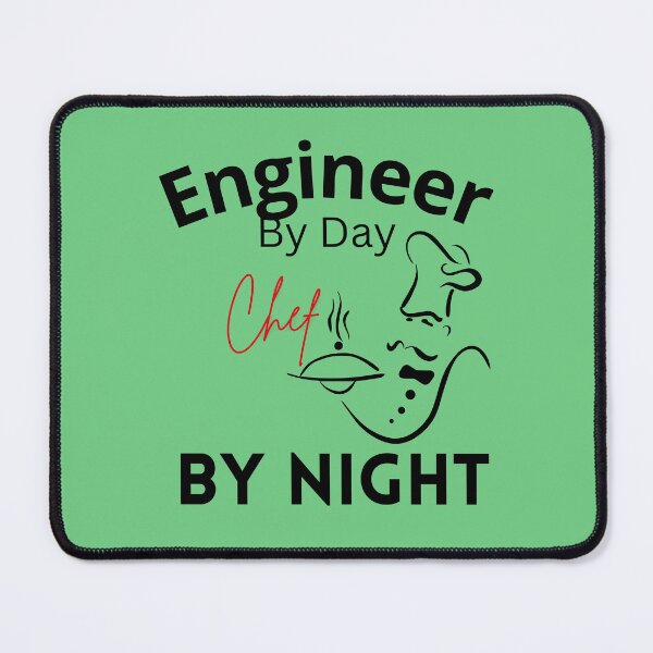 Item preview, Engineer By Day Chef By Night designed and sold by ffstyles.