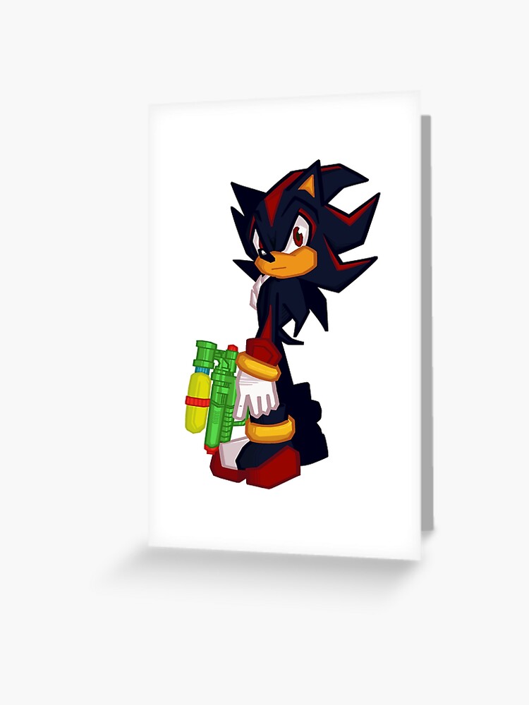 Shadow The Hedgehog Cute Greeting Card for Sale by ClothingFL1