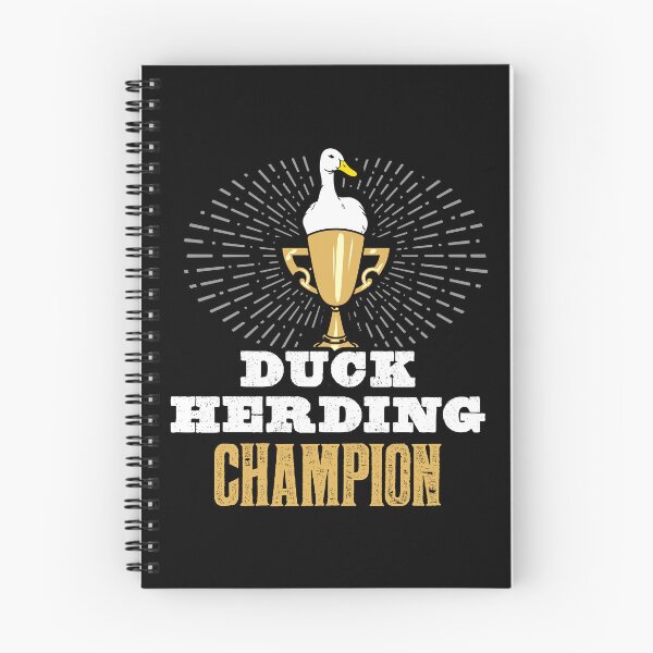 Item preview, Duck Herding Champion Trophy. Competitive Duck Herding designed and sold by Gold Wings Tees.