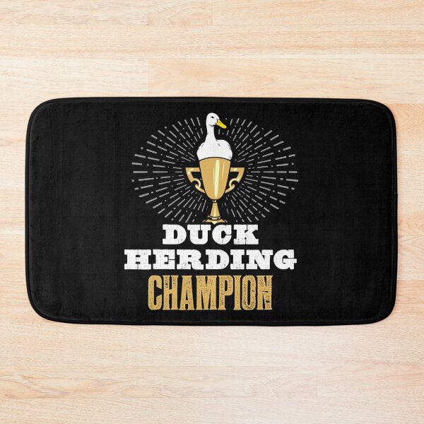 Item preview, Duck Herding Champion Trophy. Competitive Duck Herding designed and sold by Gold Wings Tees.