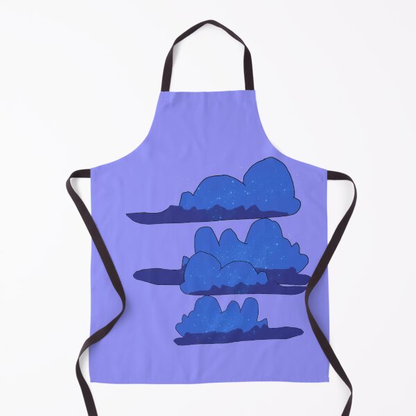 Item preview, Blue Sparkly Fluffy Clouds designed and sold by Usagicollection.