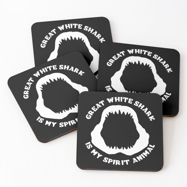Item preview, Great White Shark Is My Spirit Animal designed and sold by TMBTM.