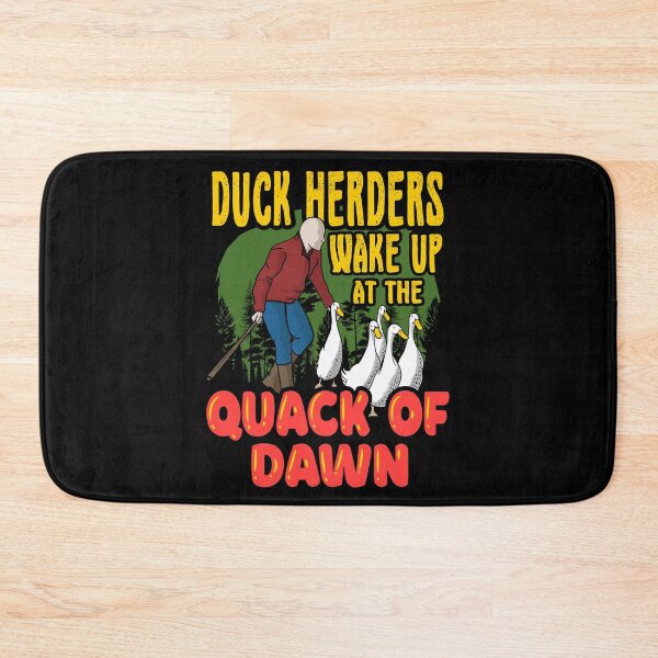 Item preview, Funny Quack of Dawn Competitive Duck Herding Pun designed and sold by Gold Wings Tees.