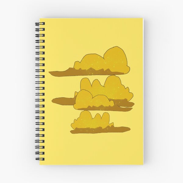 Item preview, Yellow Sparkly Fluffy Clouds designed and sold by Usagicollection.