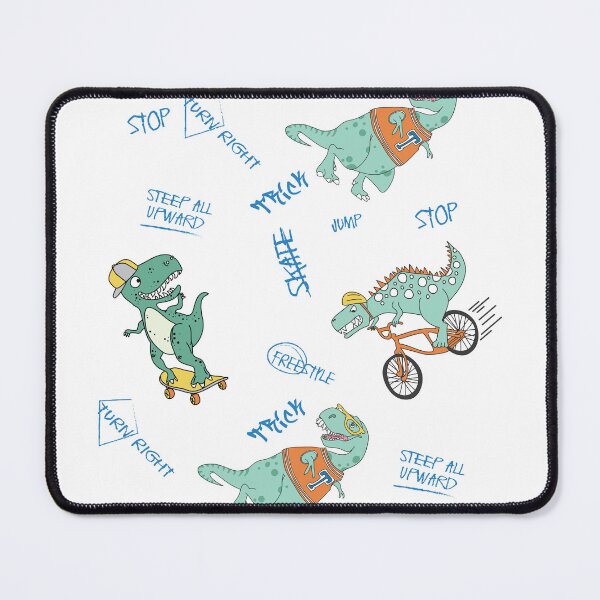Item preview, Funny Dino Skate And Bike Sport designed and sold by zoripet Store.