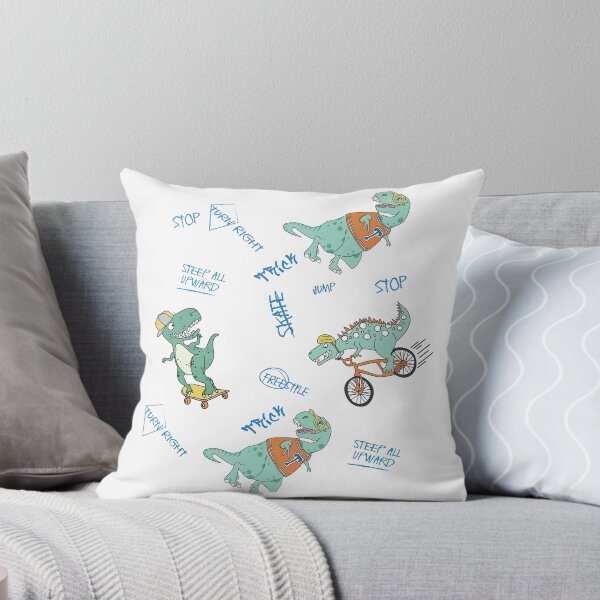 Item preview, divertido dino skate y bicicleta deporte designed and sold by zoripet Store.