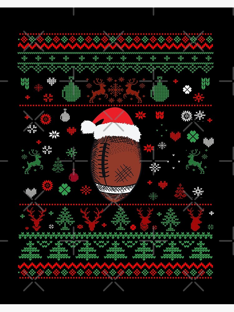 Football ugly outlet christmas sweater