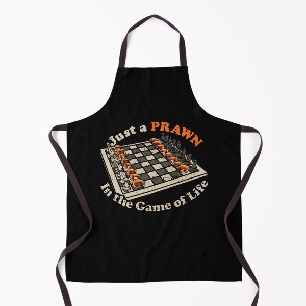 Item preview, Funny Demotivational Chess Quote Shrimp/Pawn Pun designed and sold by Gold Wings Tees.