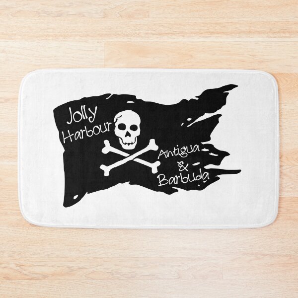 Item preview, Pirate Flag Jolly Harbour - Antigua and Barbuda - Pirate society designed and sold by WhereIsTravis.