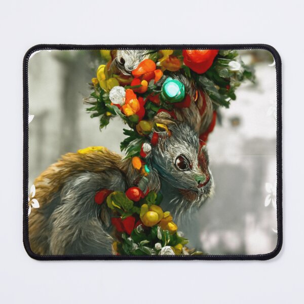 Item preview, Squirrel Mistletoe Decorative  designed and sold by zheworkstudio.