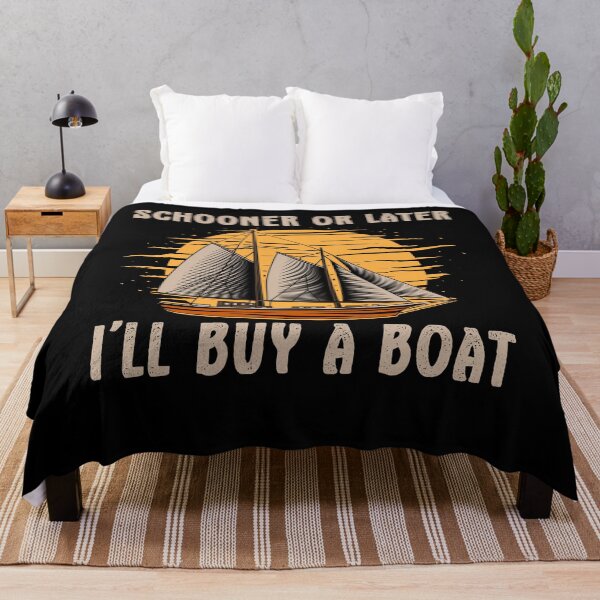 Item preview, Funny Boating Schooner Ship Pun designed and sold by Gold Wings Tees.