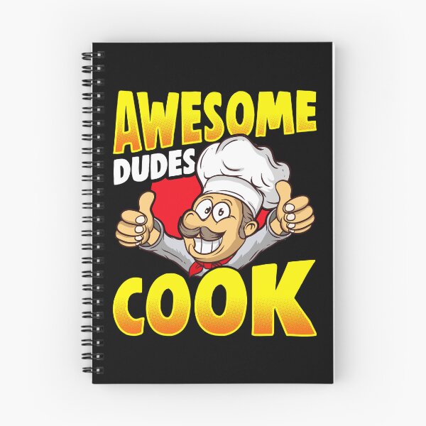 Item preview, Awesome Dudes Cook designed and sold by Gold Wings Tees.
