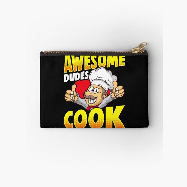 Item preview, Awesome Dudes Cook designed and sold by Gold Wings Tees.