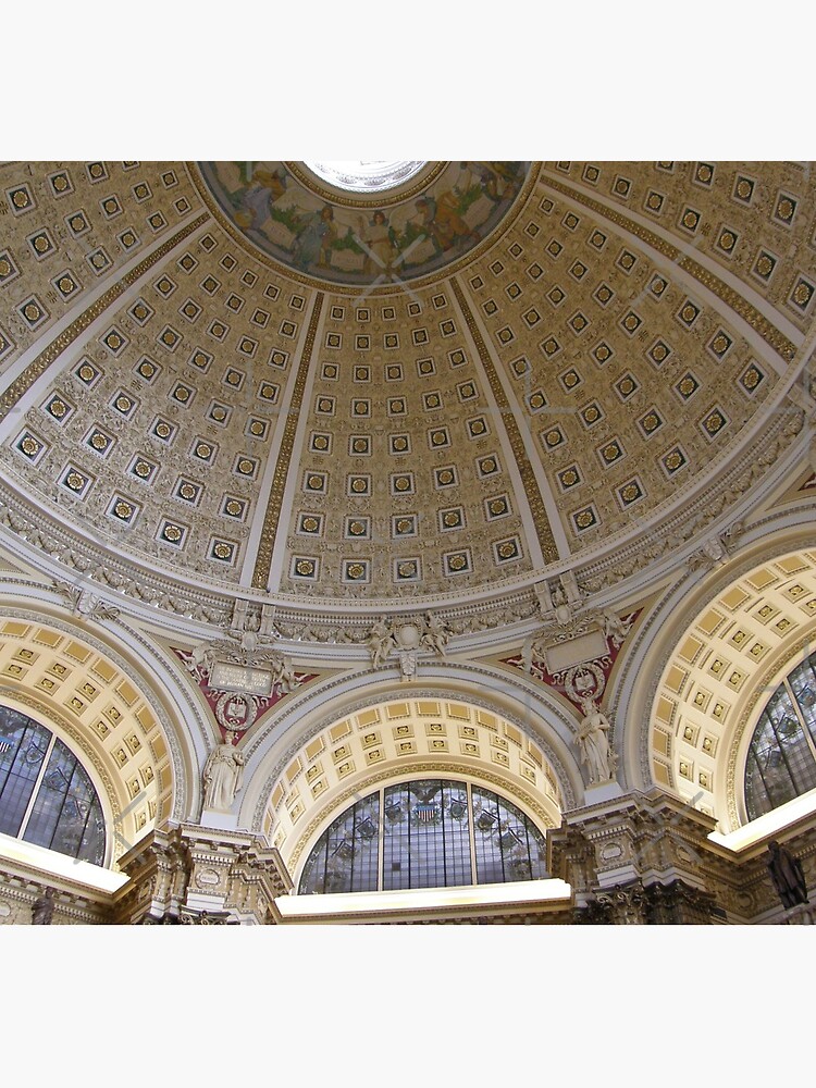 Ceiling of the Library of Congress Reading Room by DC-Confidential