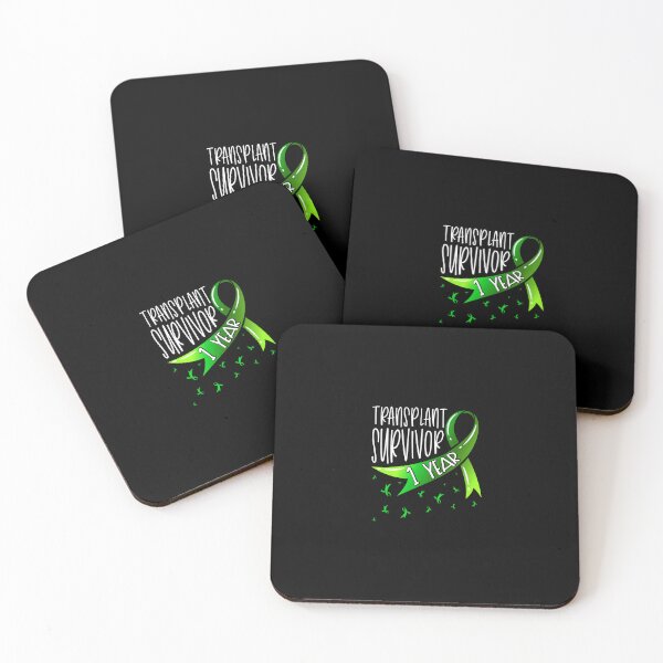 Item preview, 1 Year Organ Transplant Survivor Green Ribbon designed and sold by Gold Wings Tees.