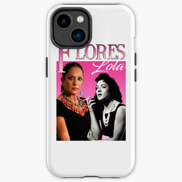 Lola Flores camiseta clásica Funda resistente para iPhone