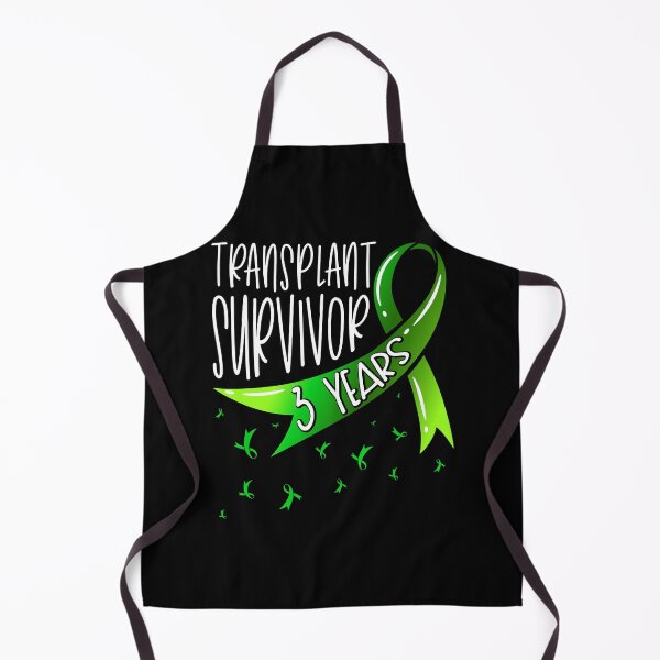 Item preview, 3 Year Organ Transplant Survivor Green Ribbon designed and sold by Gold Wings Tees.