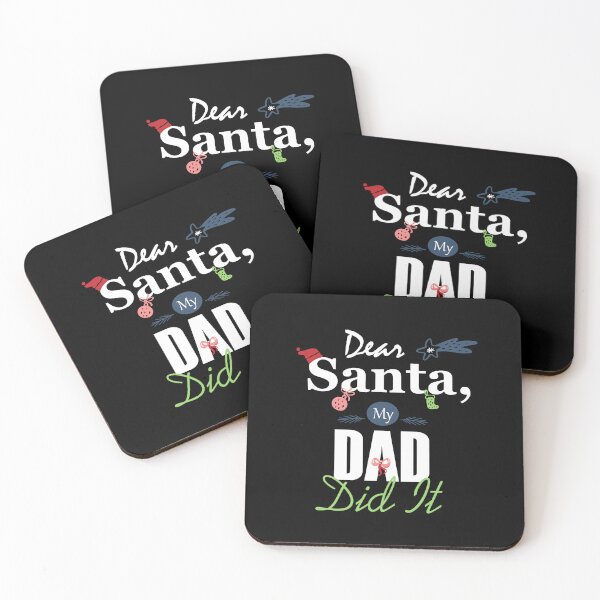 Item preview, Dear Santa My DAD Did it Essential designed and sold by Jessica Rani.