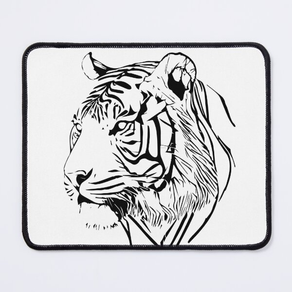 Item preview, tiger illustration designed and sold by DD215.