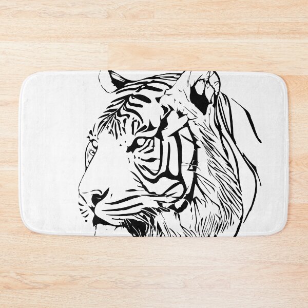 Item preview, tiger illustration designed and sold by DD215.