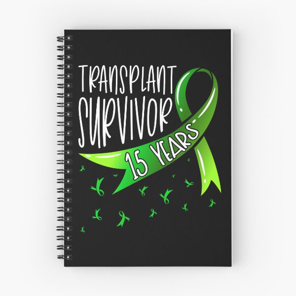 Aperçu de l'œuvre Ruban vert pour les survivants d'une transplantation d'organes depuis 15 ans créée et vendue par Gold Wings Tees.