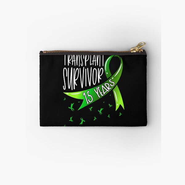Item preview, 15 Year Organ Transplant Survivor Green Ribbon designed and sold by Gold Wings Tees.